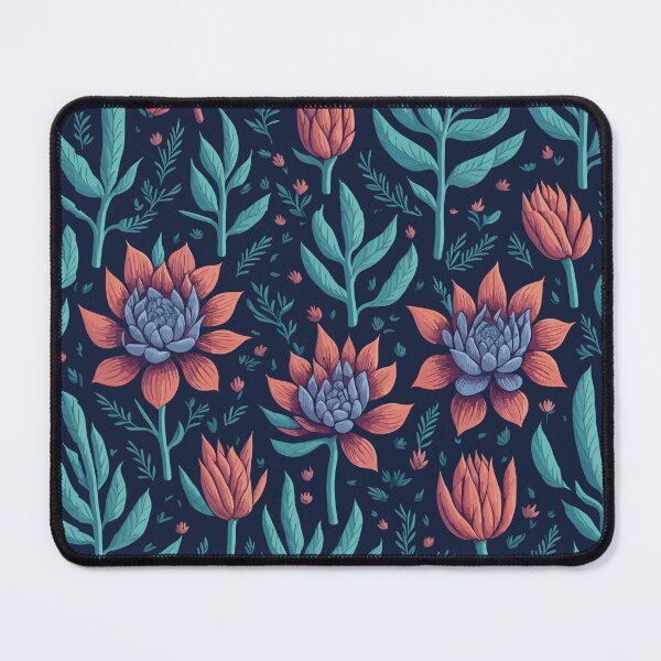 Item preview, Jardín elegante con el patrón floral más peculiar designed and sold by Zazizu.