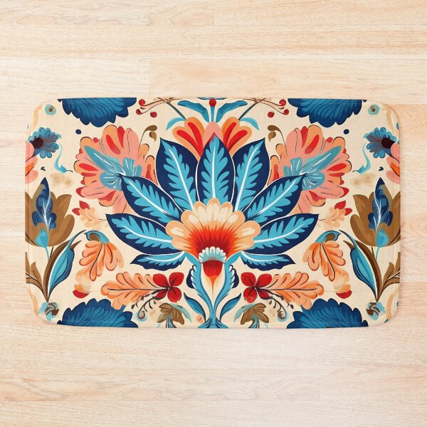 Item preview, Vintage Bohemian pattern, Floral charm designed and sold by SweetWhiskers.