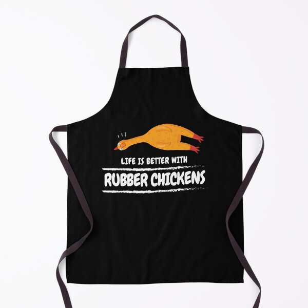 Item preview, Life Is Better With Rubber Chickens designed and sold by MooonTees.