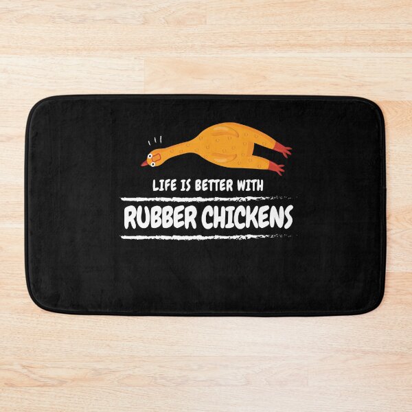 Item preview, Life Is Better With Rubber Chickens designed and sold by MooonTees.