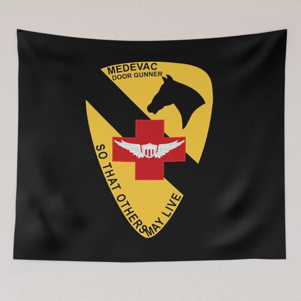 Item preview, Army - Medevac - Door Gunner  - 1st Cavalry - Vietnam wo Txt designed and sold by Military Insignia Products.
