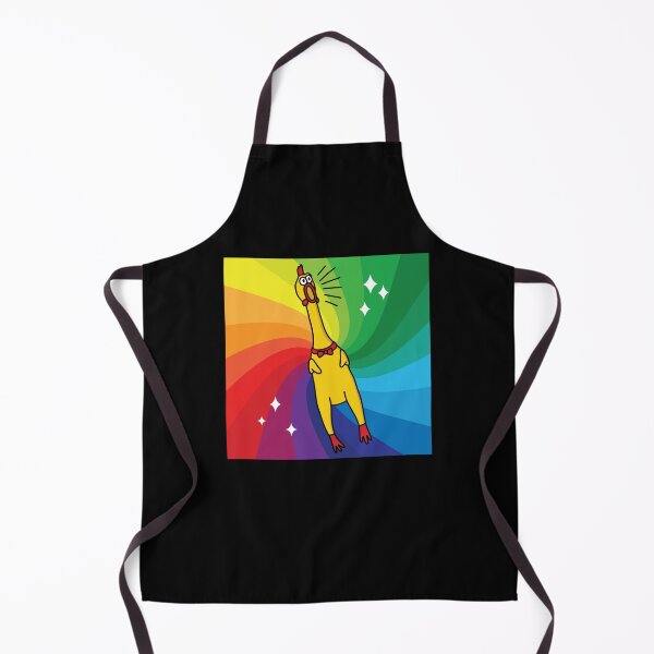Item preview, Rubber Chickens Rainbow Rubber Chicken designed and sold by MooonTees.