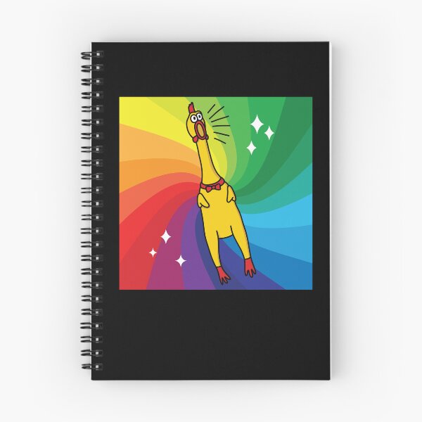 Item preview, Rubber Chickens Rainbow Rubber Chicken designed and sold by MooonTees.