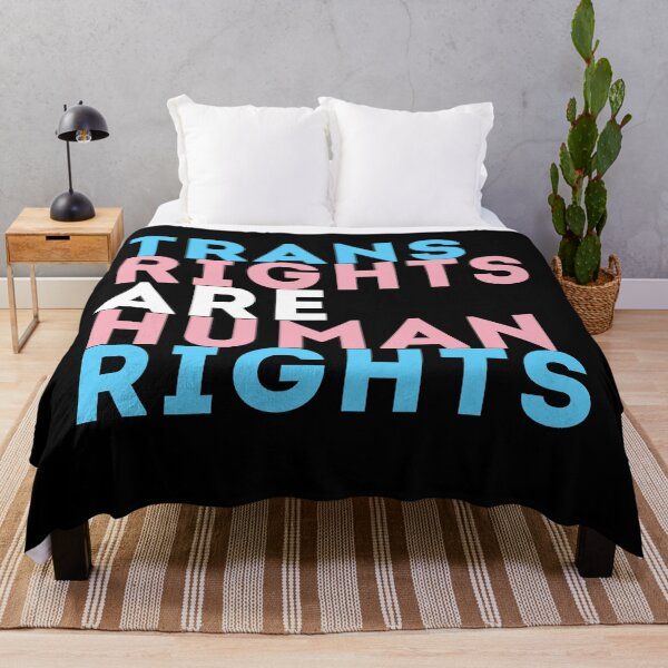 Item preview, TRANS RIGHTS ARE HUMAN RIGHTS | PROTECT TRANS YOUTH | SUPPORT TRANSGENDER RIGHTS designed and sold by Festive Feminist.
