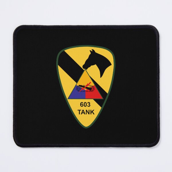Item preview, Army - 603rd Medium Tank Co - 1st Cav wo Txt designed and sold by Military Insignia Products.