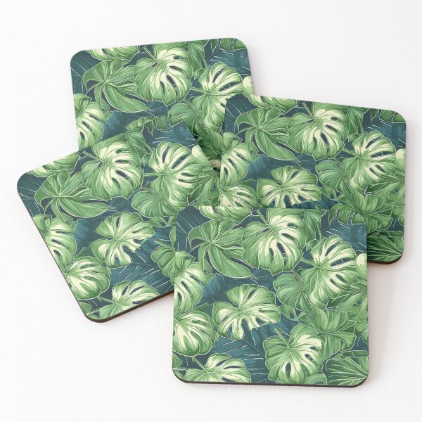 Item preview, variegated monstera pattern designed and sold by BloodRubyz.