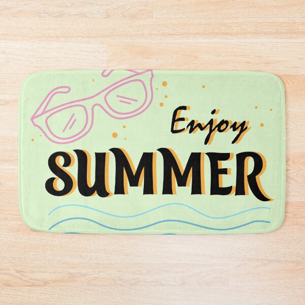 Item preview, enjoy summer lettering, hello summer lettering theme designed and sold by SabinArt.
