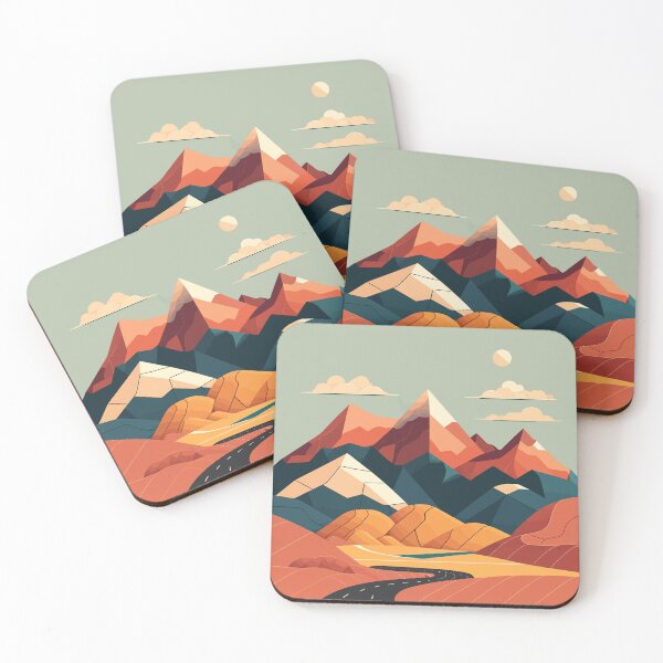 Item preview, Abstract mountains designed and sold by Amir Faysal.
