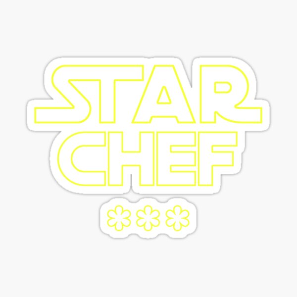 Chef étoilé Sticker