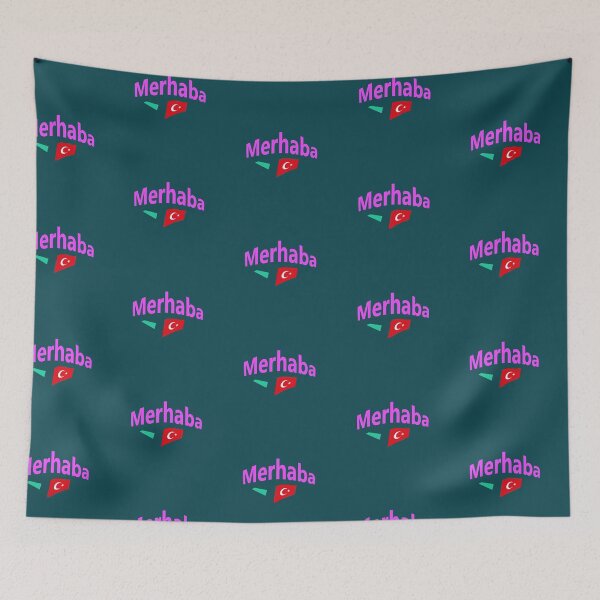 Item preview, Merhaba (hello in Turkish) designed and sold by lobodelnoir.