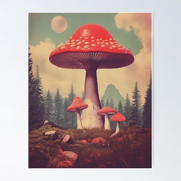 Item preview, Vintage Mushrooms #10 designed and sold by Duckmater.