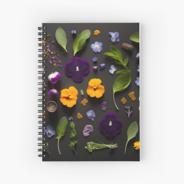 Item preview, Edible Flower and Microgreen Pattern designed and sold by SAMicrogreens.