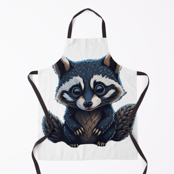 Item preview, Detailed and Charming: Cute Raccoon with Delightful Appeal designed and sold by QualityQuest.