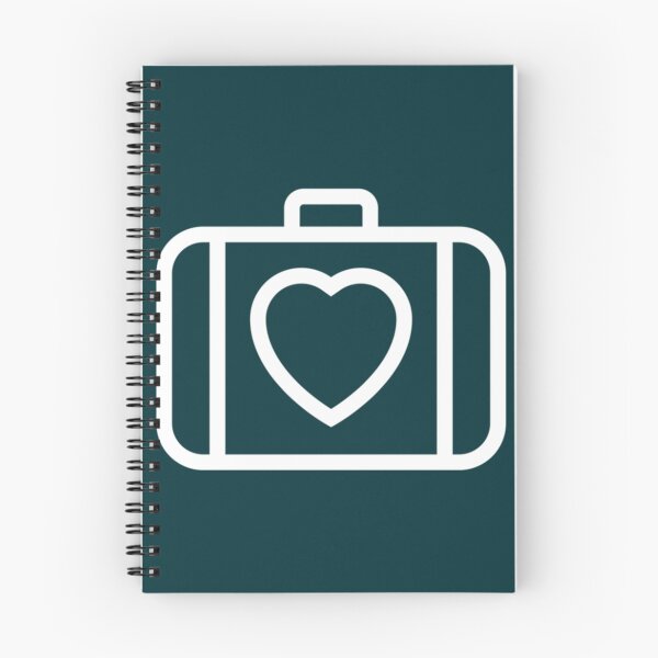 Item preview, U2 - Heart Suitcase Icon - Walk On (white)   designed and sold by RetroAndStudio.