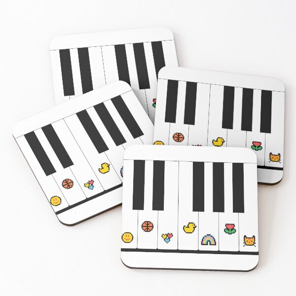 Item preview, cute piano designed and sold by YQvibe Studio.