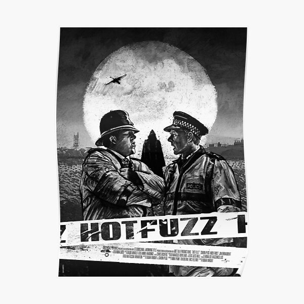 Minimalist Poster Posteritty Minimal Shaun CORNETTO TRILOGY Hot Fuzz Taglines