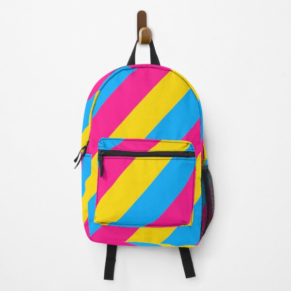 Item preview, Diagonally Striped Pansexual Pride Flag designed and sold by ontrendshirts.