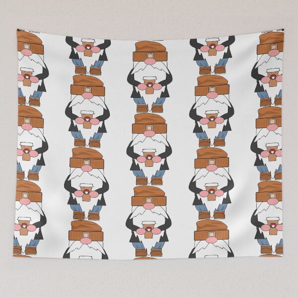 Item preview, Hipster Holiday Gnome designed and sold by rustychristian.