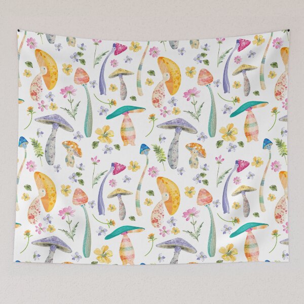 Item preview, Mushroom Party designed and sold by PINCHTATTLE.