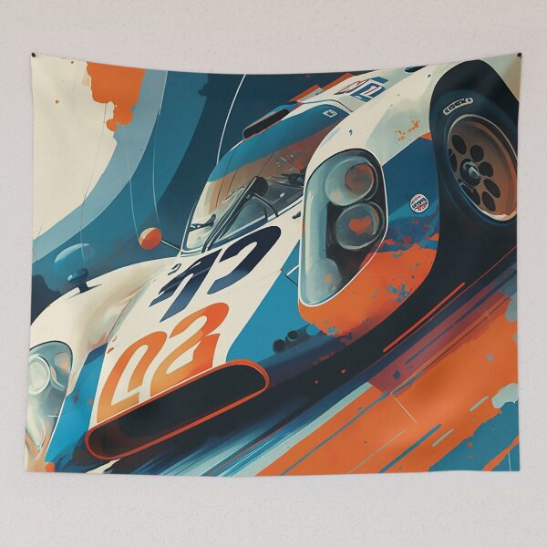 Item preview, Retro Race Day designed and sold by DavidLoblaw.