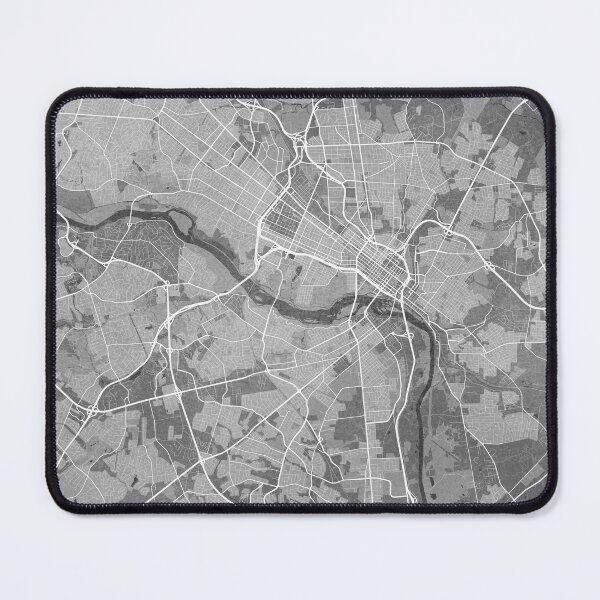 Item preview, Map of Richmond (VA, USA) in gray vintage style designed and sold by blursbyai.