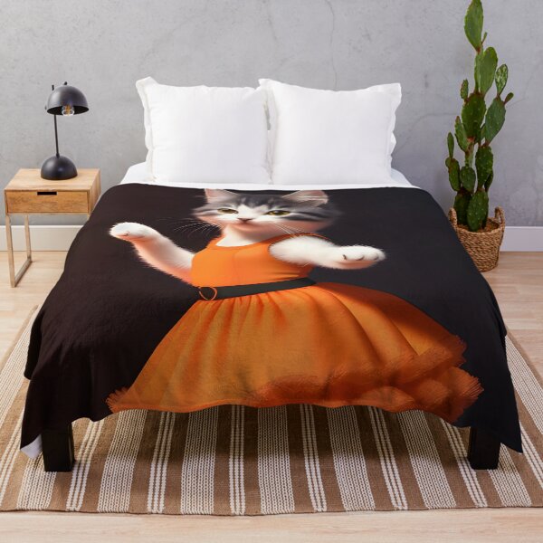 Item preview, Dancing cat - Modern digital art designed and sold by Ai-michiart.
