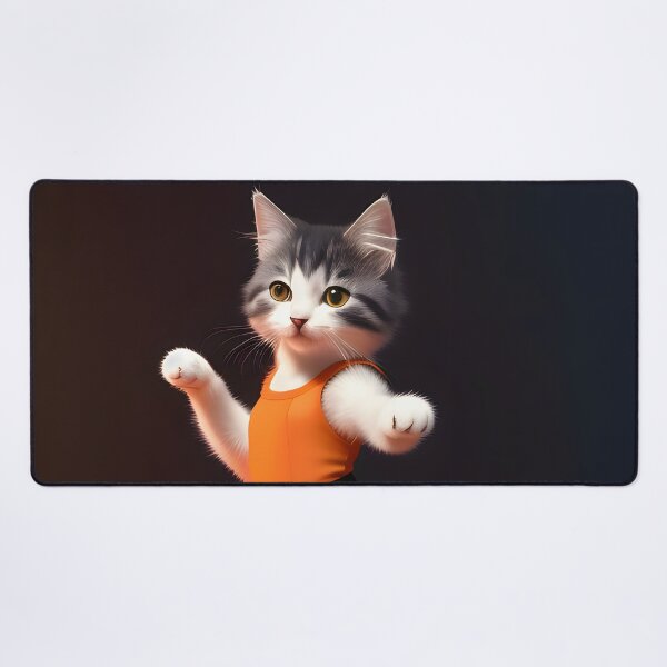 Item preview, Dancing cat - Modern digital art designed and sold by Ai-michiart.