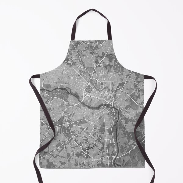 Item preview, Map of Richmond (VA, USA) in gray vintage style designed and sold by blursbyai.
