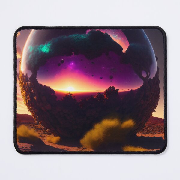Item preview, Exoplanet Kepler-90O sureal, fictional, colorful. designed and sold by ArtCreator2023.