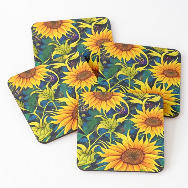 Item preview, Sunflowers and Leaves designed and sold by RoxanneG.