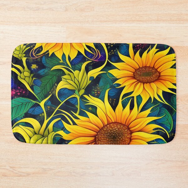 Item preview, Sunflowers and Leaves designed and sold by RoxanneG.