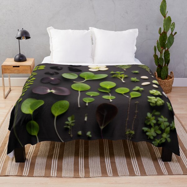 Item preview, Microgreen Pattern designed and sold by SAMicrogreens.