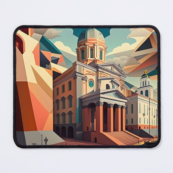 Item preview, St. Petersburg in cubism style designed and sold by giggles-omg.
