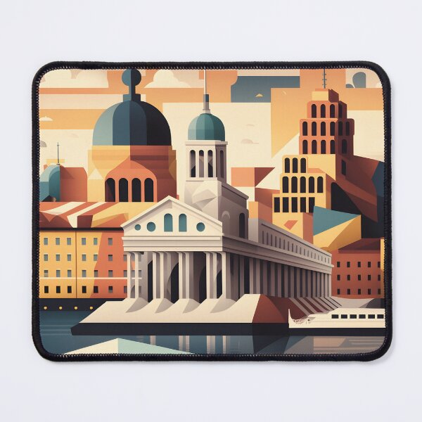 Item preview, Helsinki in cubism style 3 designed and sold by giggles-omg.