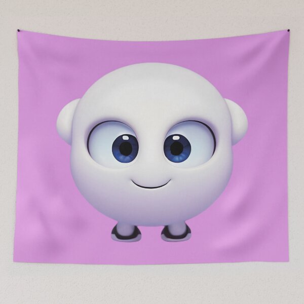 Item preview, Friendly Alien Creature: Explore Its Fantasy World on Redbubble designed and sold by Mementium.