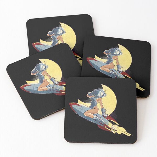 Item preview, Rocket Pinup Space Babe  designed and sold by christophermit.