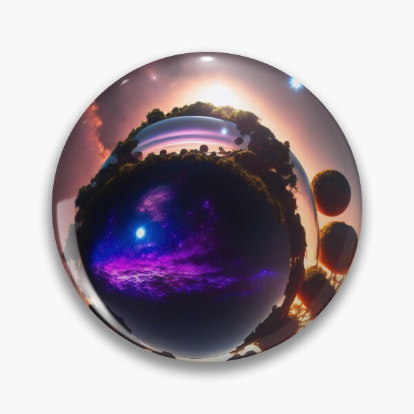 Artikelvorschau, Exoplanet Kepler-90R sureal, fiktiv, bunt. entworfen und verkauft von ArtCreator2023.
