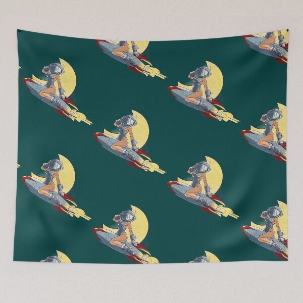 Item preview, Rocket Pinup Space Babe  designed and sold by christophermit.