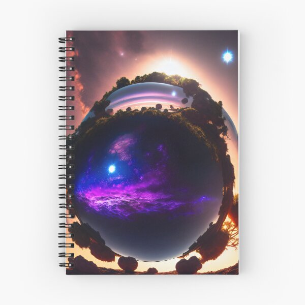 Item preview, Exoplanet Kepler-90R sureal, fictional, colorful. designed and sold by ArtCreator2023.