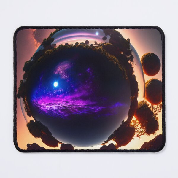 Item preview, Exoplanet Kepler-90R sureal, fictional, colorful. designed and sold by ArtCreator2023.