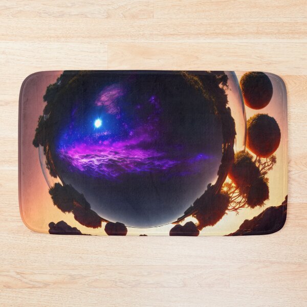 Item preview, Exoplanet Kepler-90R sureal, fictional, colorful. designed and sold by ArtCreator2023.