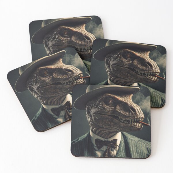 Item preview, Paleozoic Pinstripes: A Dinosaur Don's Moment designed and sold by Dotty-Designs.