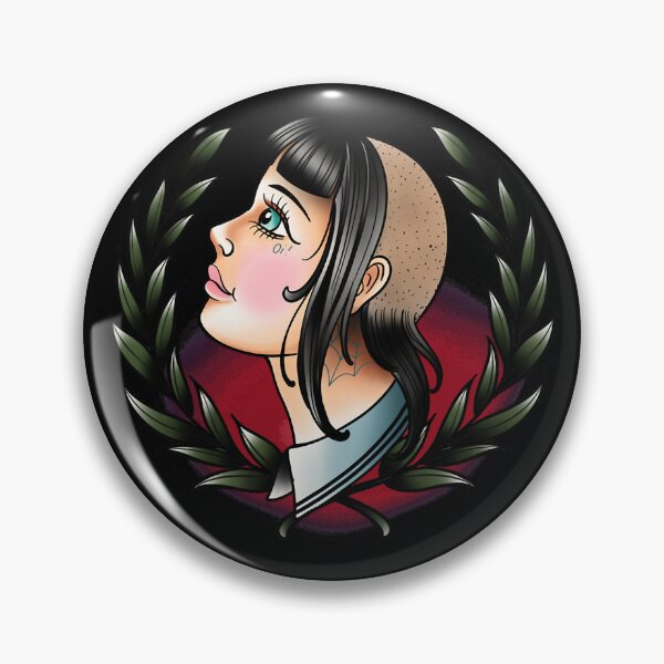Item preview, Skinhead girl  designed and sold by christophermit.