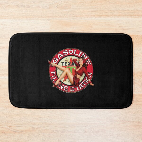 Item preview, Vintage Texaco Gasoline Filling Station Sign - Pinup Girl Premium Scoop  designed and sold by christophermit.