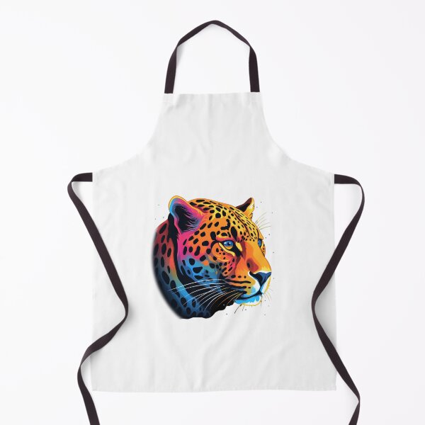 Item preview, colorful leopard wild animal - Different logo size, position? Email me - designed and sold by Picture-Art.