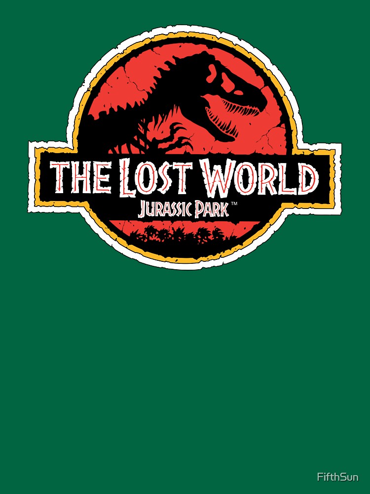 Jurassic Park The Lost World Classic Red & Black Movie Logo