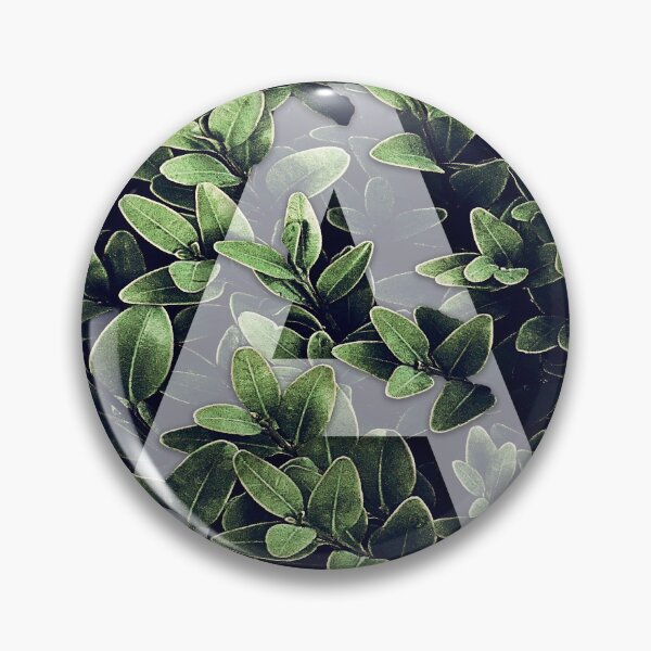 Item preview, Alphabet A covered with leaves designed and sold by flydye.