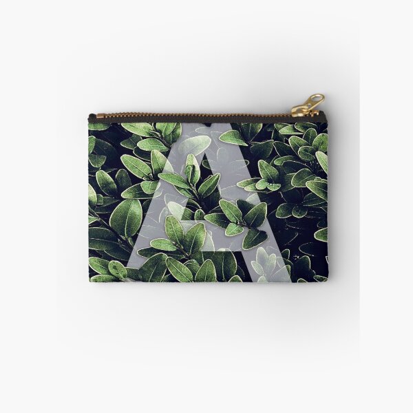 Item preview, Alphabet A covered with leaves designed and sold by flydye.