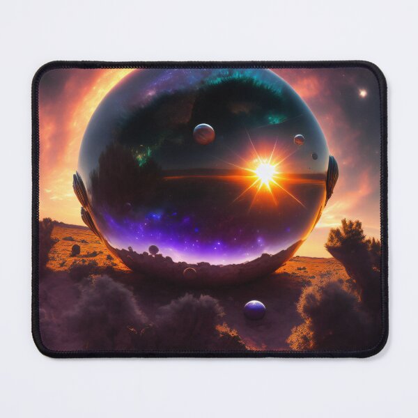 Item preview, Exoplanet Kepler-90S sureal, fictional, colorful. designed and sold by ArtCreator2023.