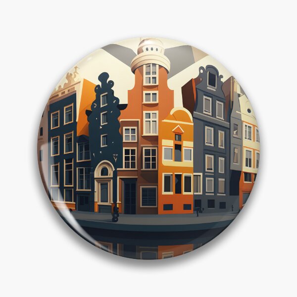 Item preview, Amsterdam en estilo cubista 3 designed and sold by giggles-omg.